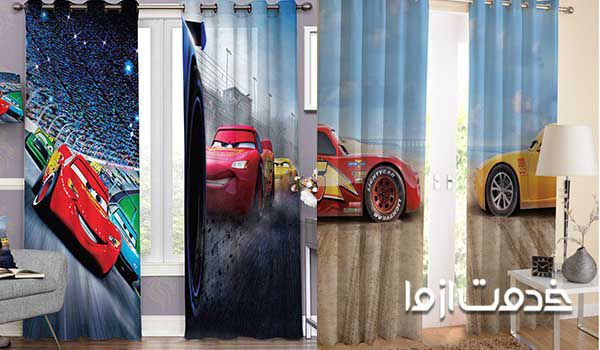 مدل پرده ای جدید اتاق خواب پسرانه